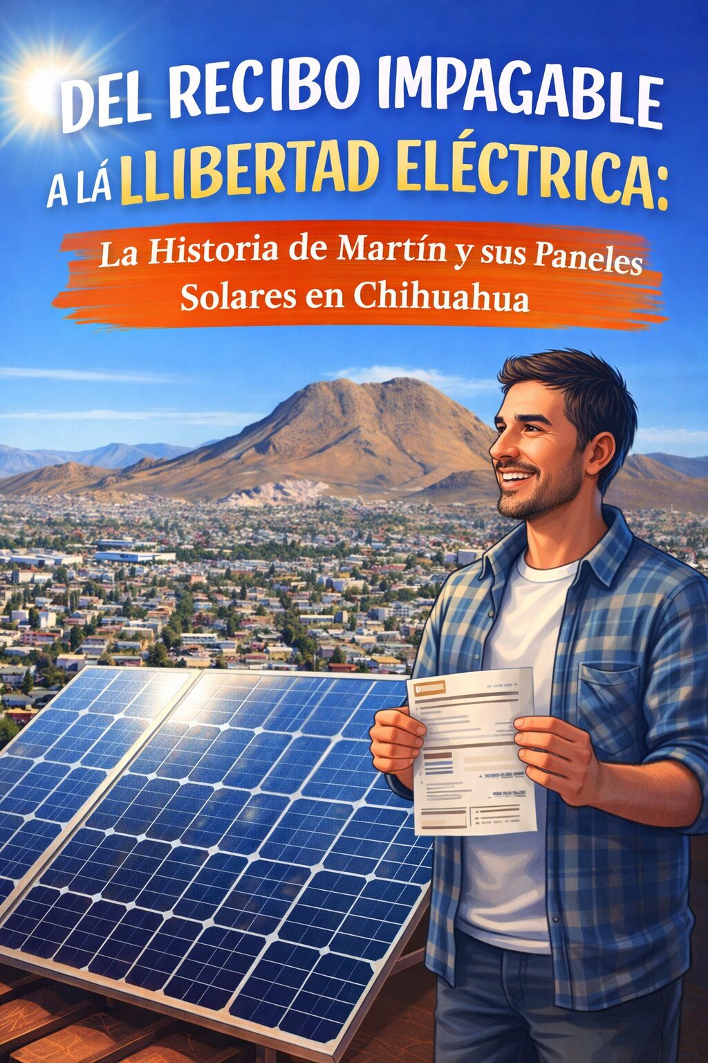 Del Recibo Impagable a la Libertad Eléctrica: La Historia de Martín y sus Paneles Solares en Chihuahua